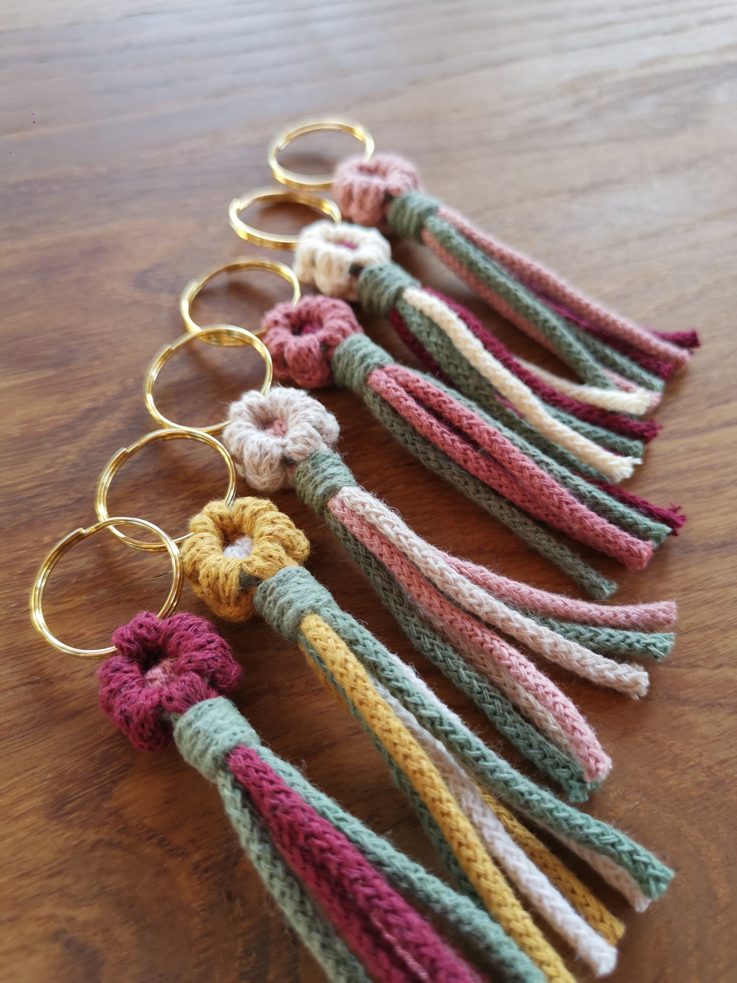 Porte-clé Marguerite 🌼♻️