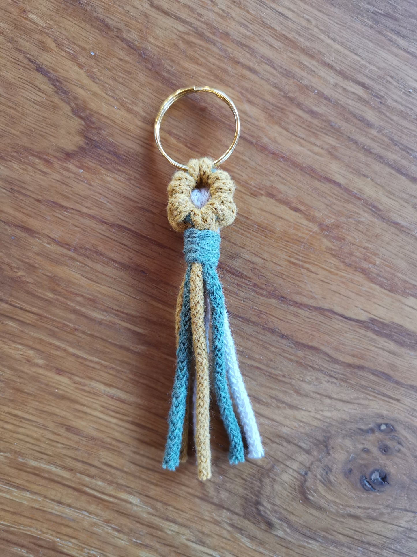 Porte-clé Marguerite 🌼♻️