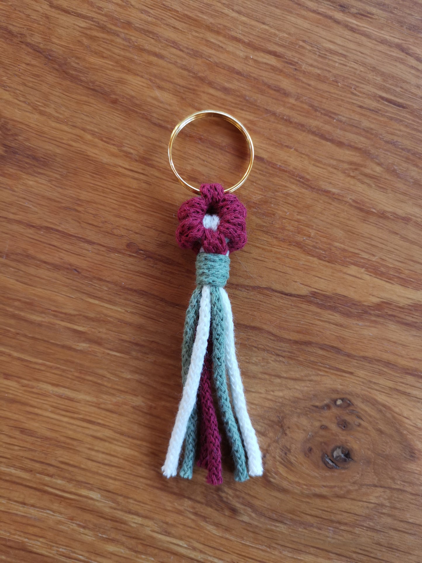 Porte-clé Marguerite 🌼♻️