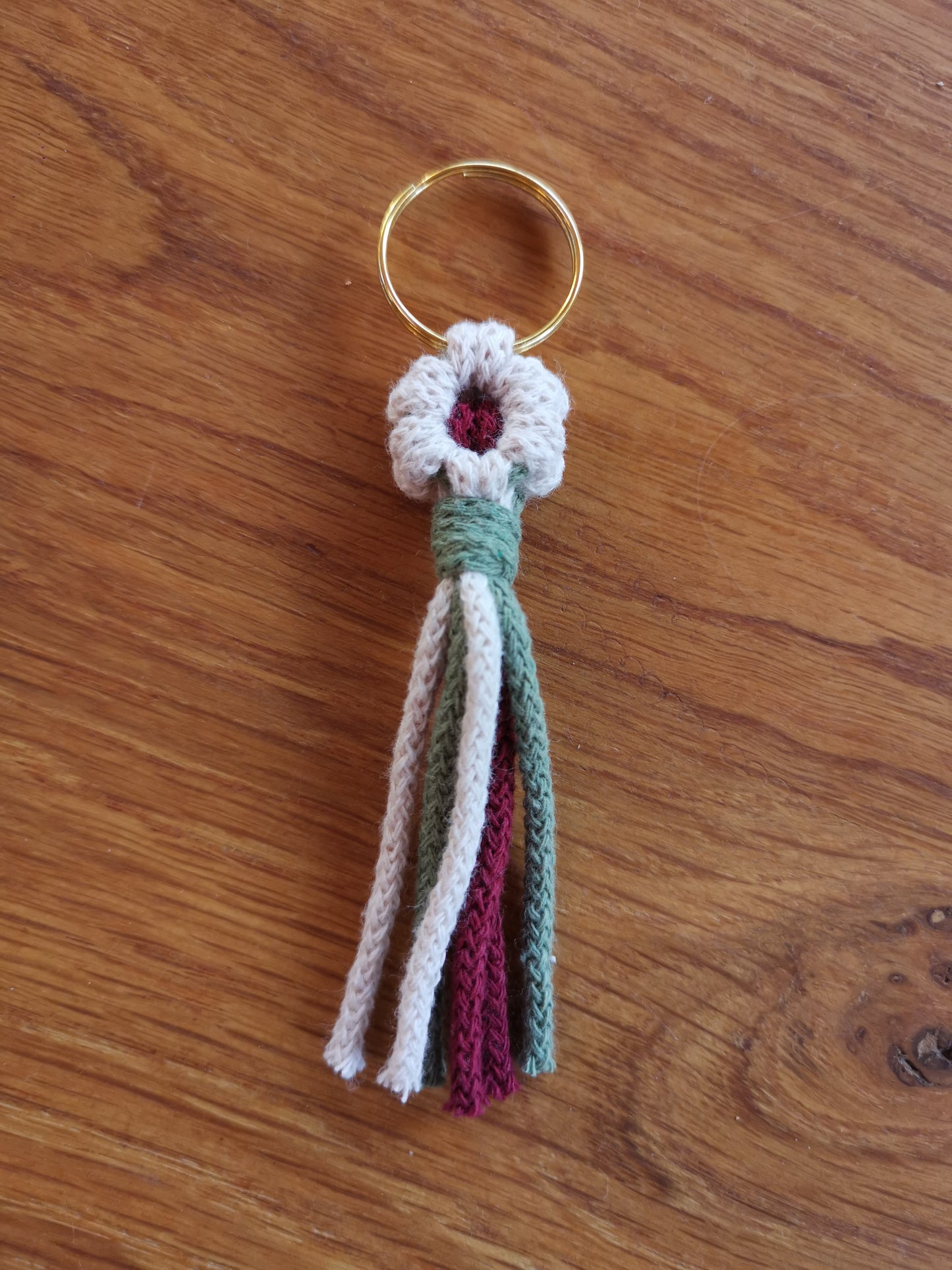 Porte-clé Marguerite 🌼♻️